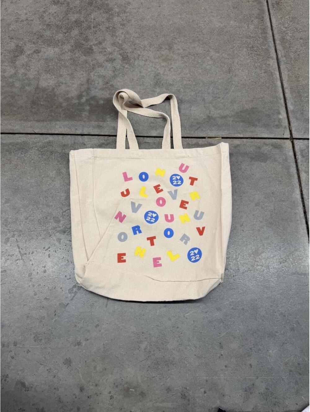 harry styles love on tour pop singer tour merch canvas tote bag